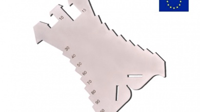 F 811 Hardened marking template